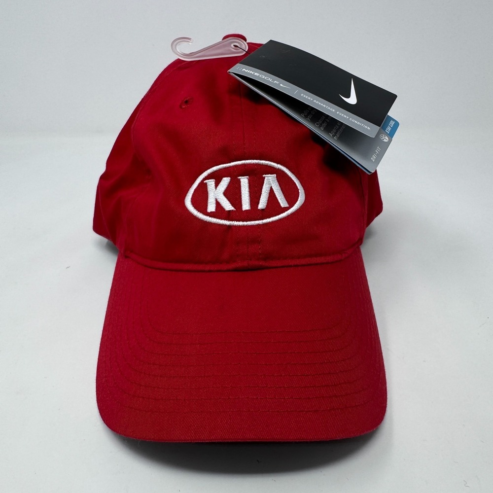 NWT Nike Cap Adult Unisex One Size Fits Most KIA Hat Dri-Fit Strap Back Golf